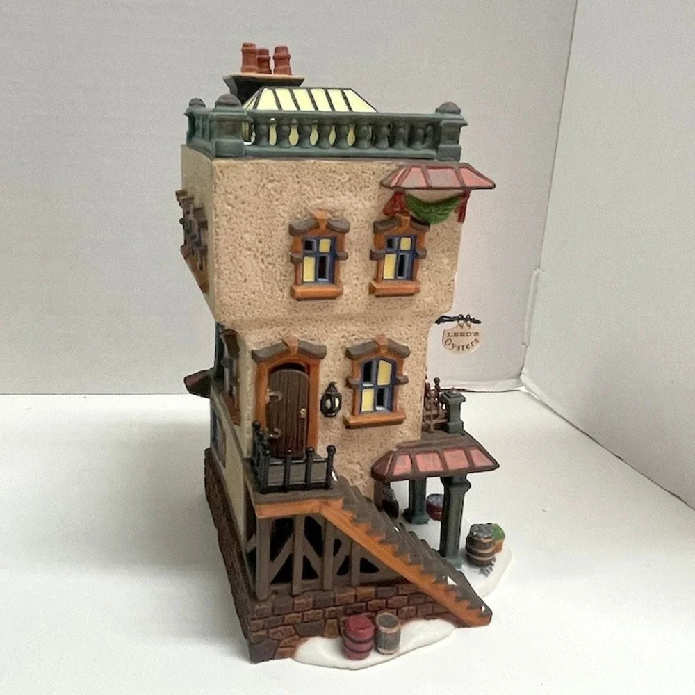 Department 56 Leed's Oyster House‎ (#58446) Dickens' Village Series 1999